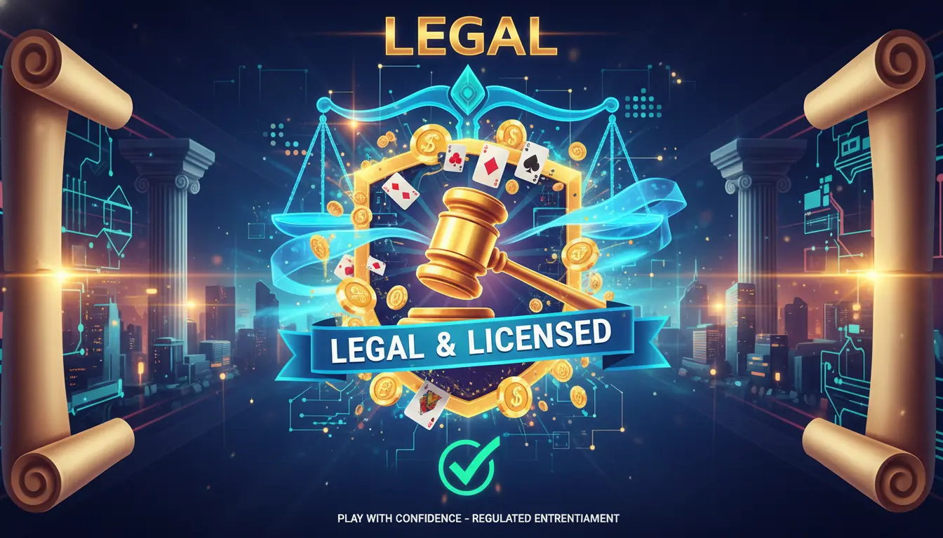 Is Rainbow Riches casino legal